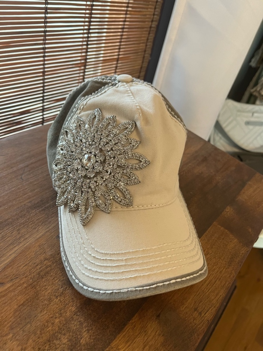 Rhinestone Ball Cap